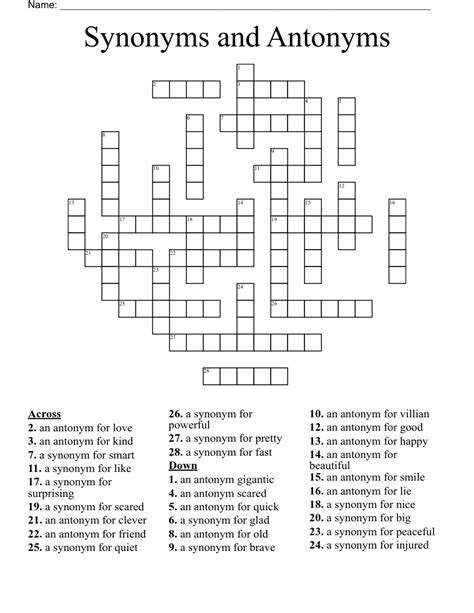 cursed antonyms|antonym of curse crossword clue.